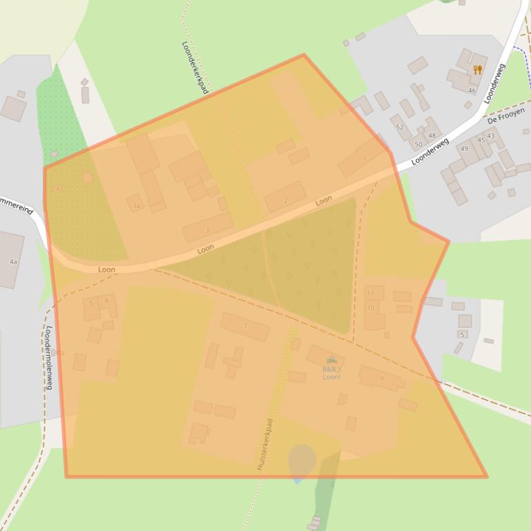 Kaart van postcodegebied 5581VH.