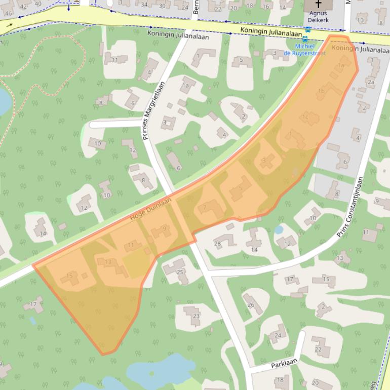 Kaart van postcodegebied 5582KD.