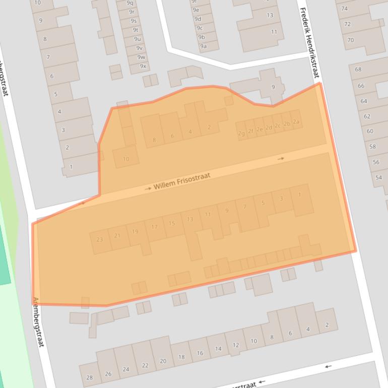 Kaart van postcodegebied 5583CH.