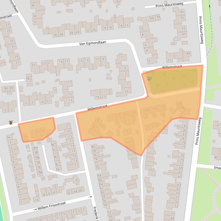 Kaart van postcodegebied 5583CK.