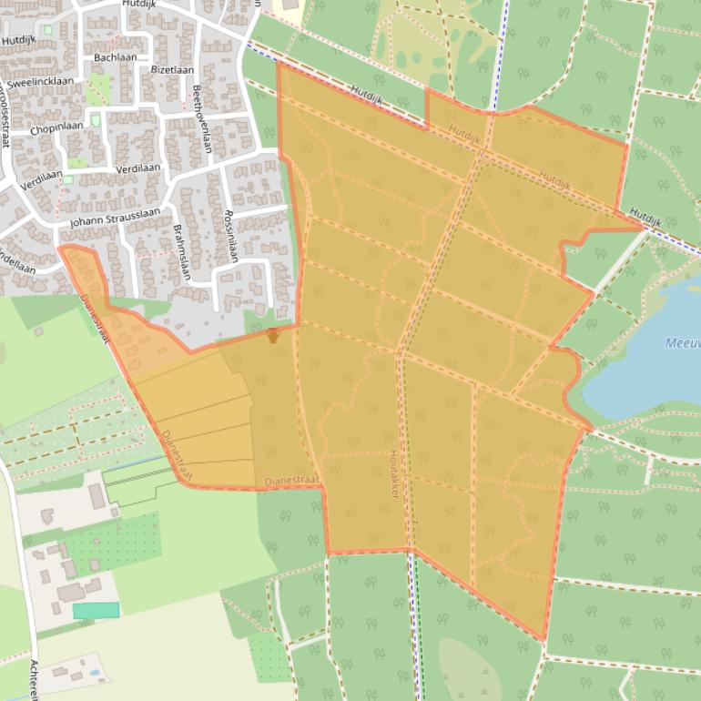 Kaart van postcodegebied 5583TH.