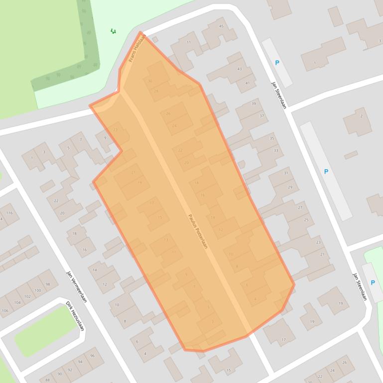 Kaart van postcodegebied 5591AG.