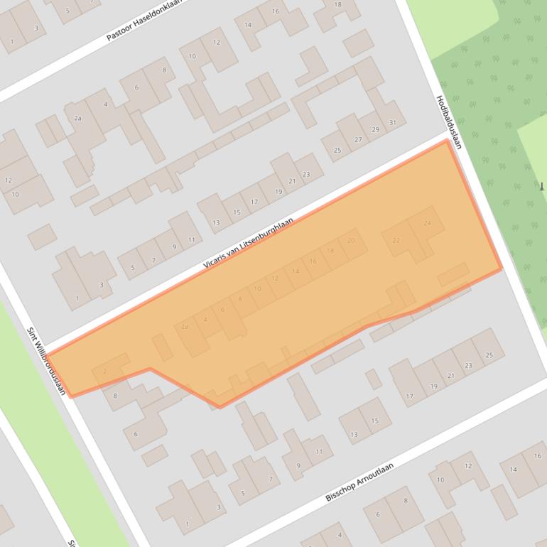 Kaart van postcodegebied 5591BK.