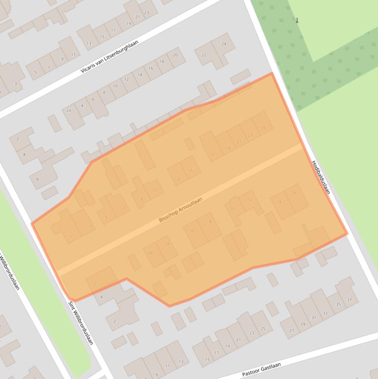 Kaart van postcodegebied 5591BL.