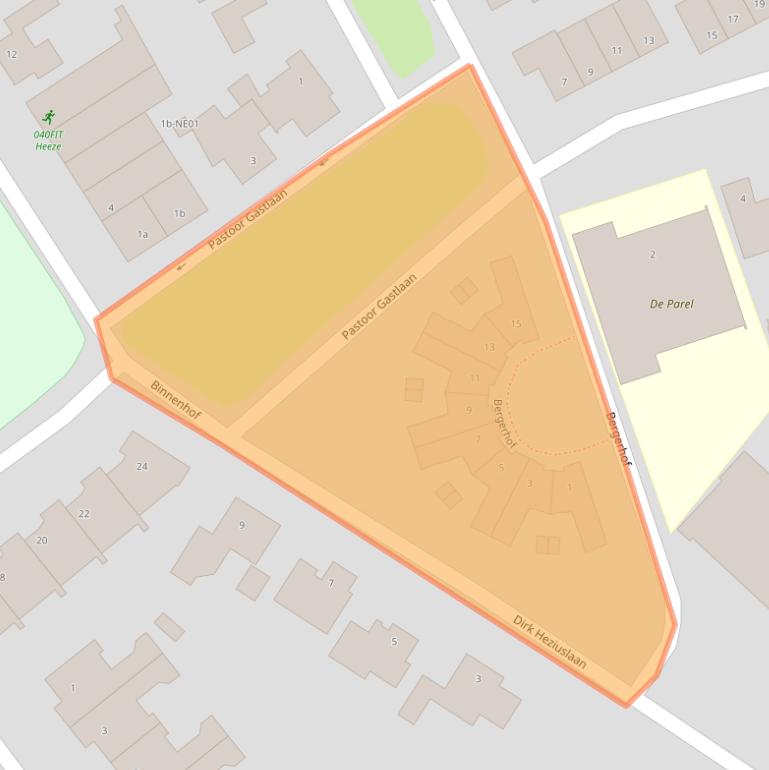 Kaart van postcodegebied 5591BR.