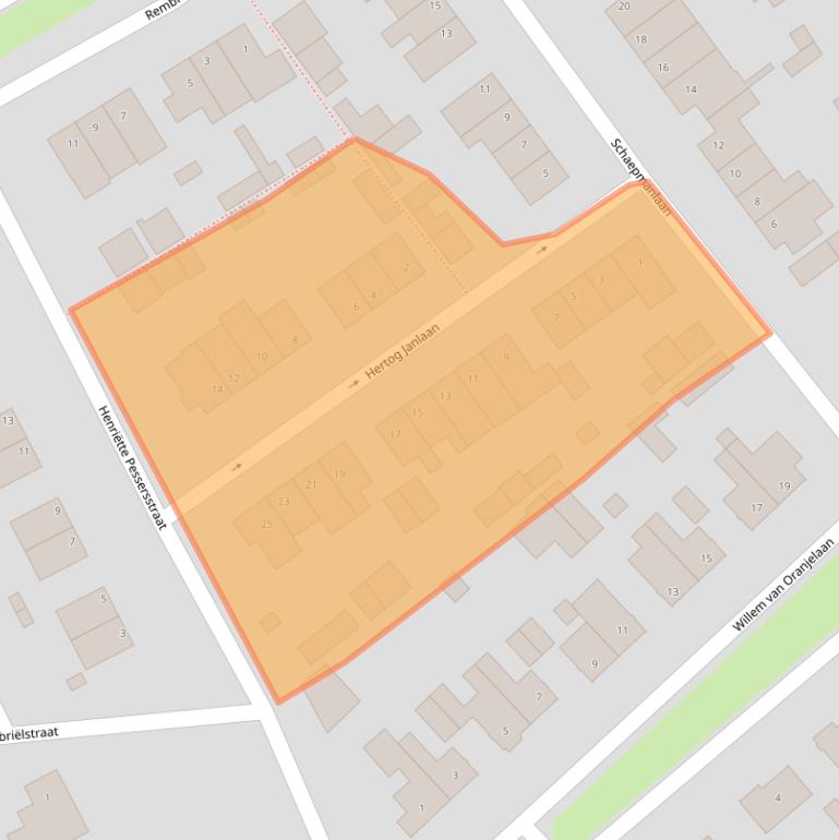 Kaart van postcodegebied 5591CH.