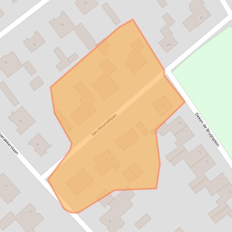 Kaart van postcodegebied 5591CR.