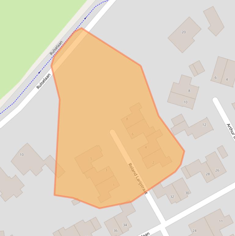 Kaart van postcodegebied 5591CX.