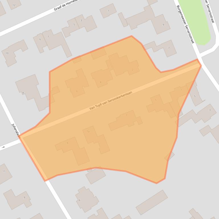 Kaart van postcodegebied 5591EV.