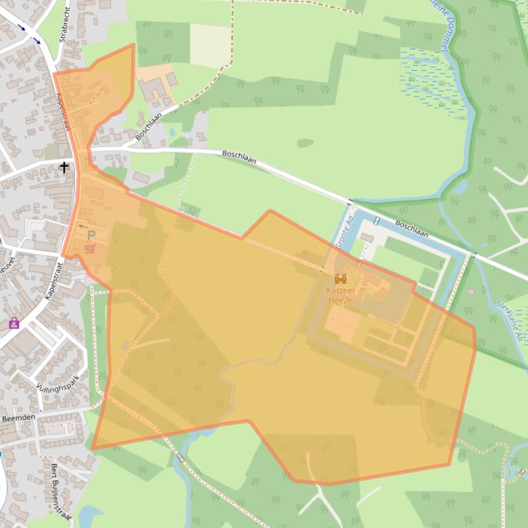 Kaart van postcodegebied 5591HC.