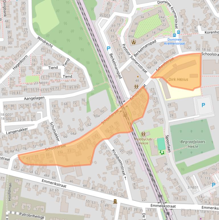 Kaart van postcodegebied 5591HK.