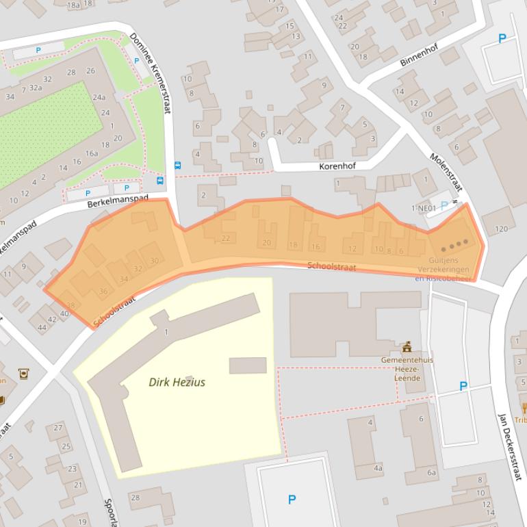 Kaart van postcodegebied 5591HL.