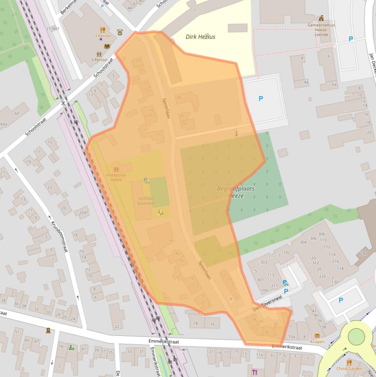 Kaart van postcodegebied 5591HT.