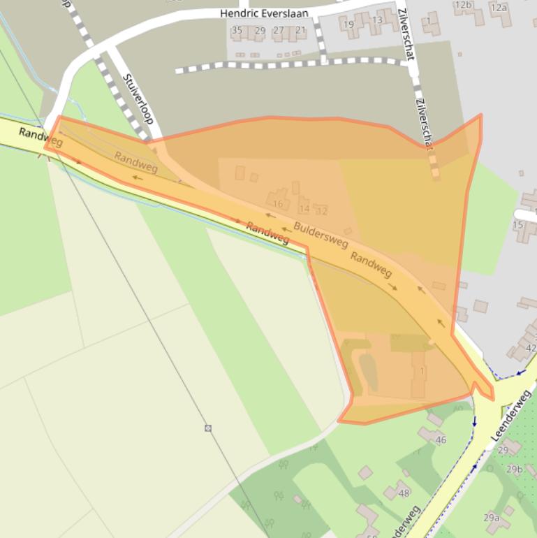 Kaart van postcodegebied 5591JC.