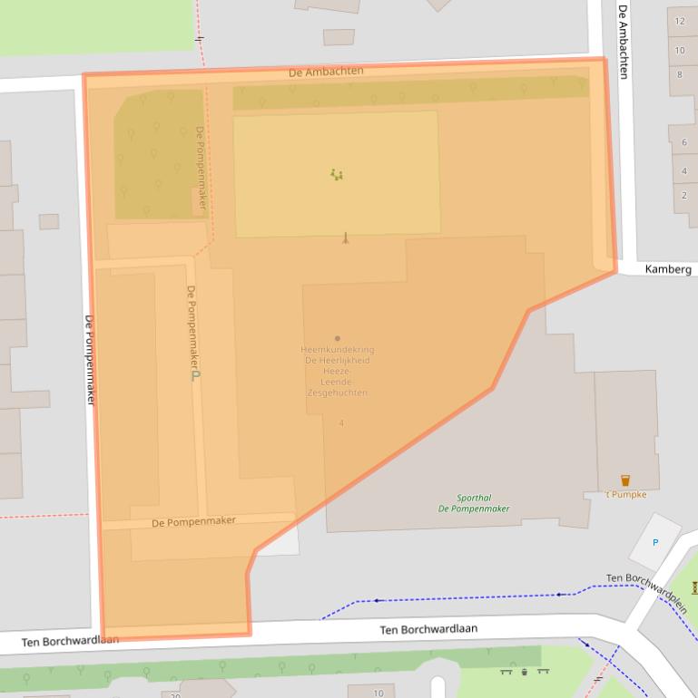 Kaart van postcodegebied 5591NE.