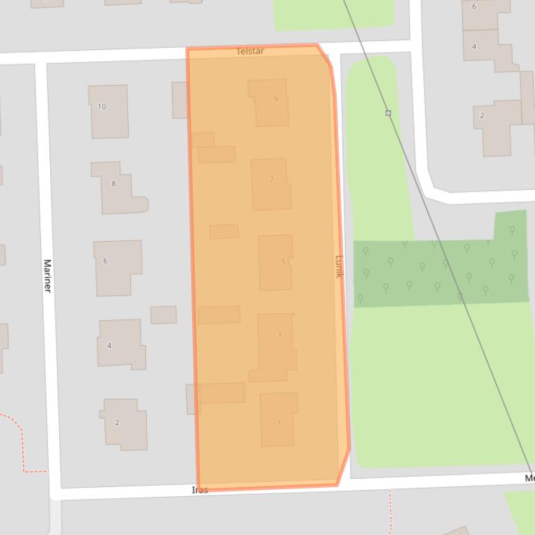 Kaart van postcodegebied 5591PE.