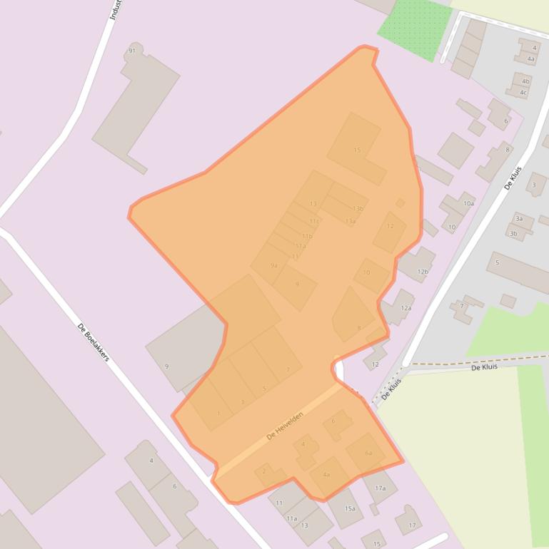 Kaart van postcodegebied 5591RB.