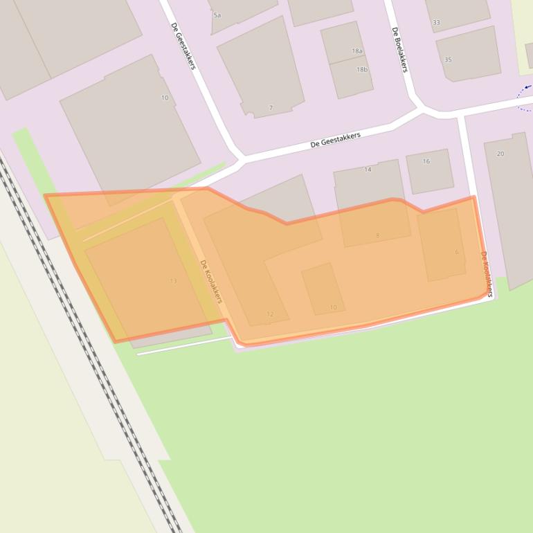 Kaart van postcodegebied 5591RD.