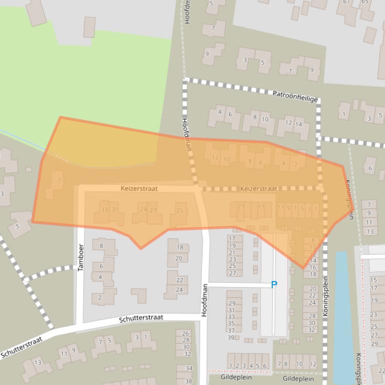 Kaart van postcodegebied 5591SN.