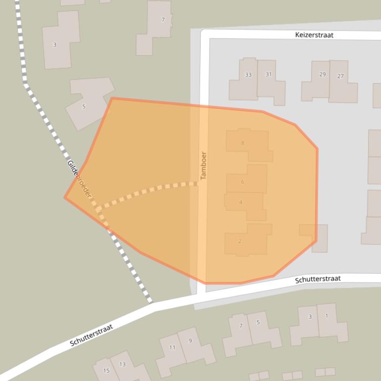 Kaart van postcodegebied 5591SR.