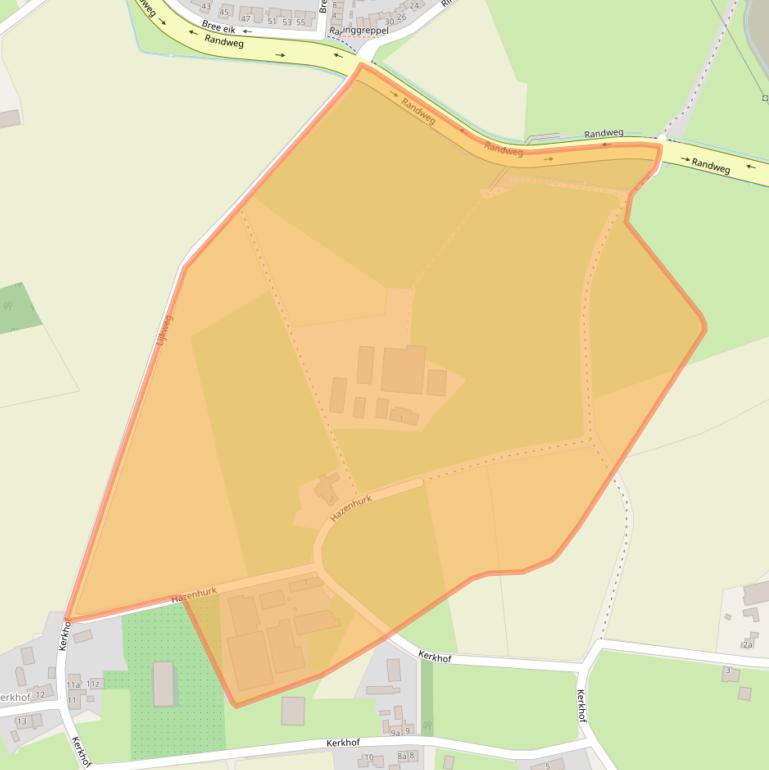 Kaart van postcodegebied 5591TC.