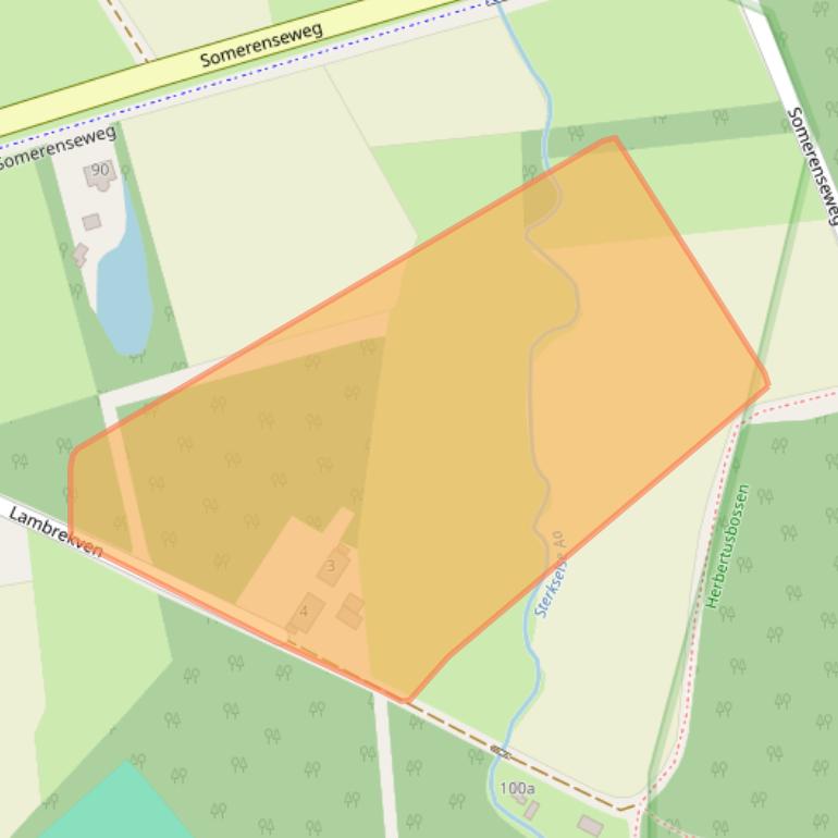 Kaart van postcodegebied 5591TM.