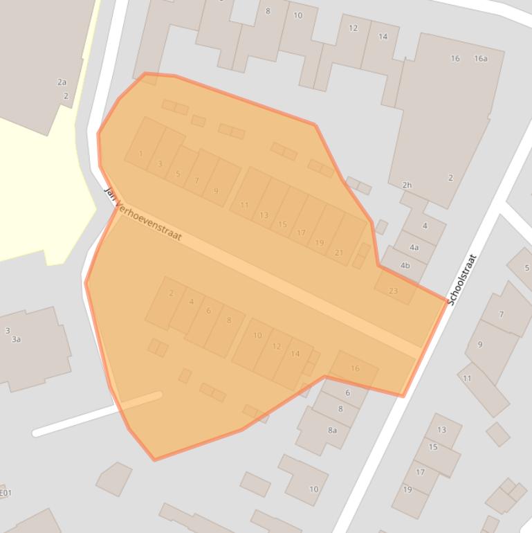 Kaart van postcodegebied 5595BV.