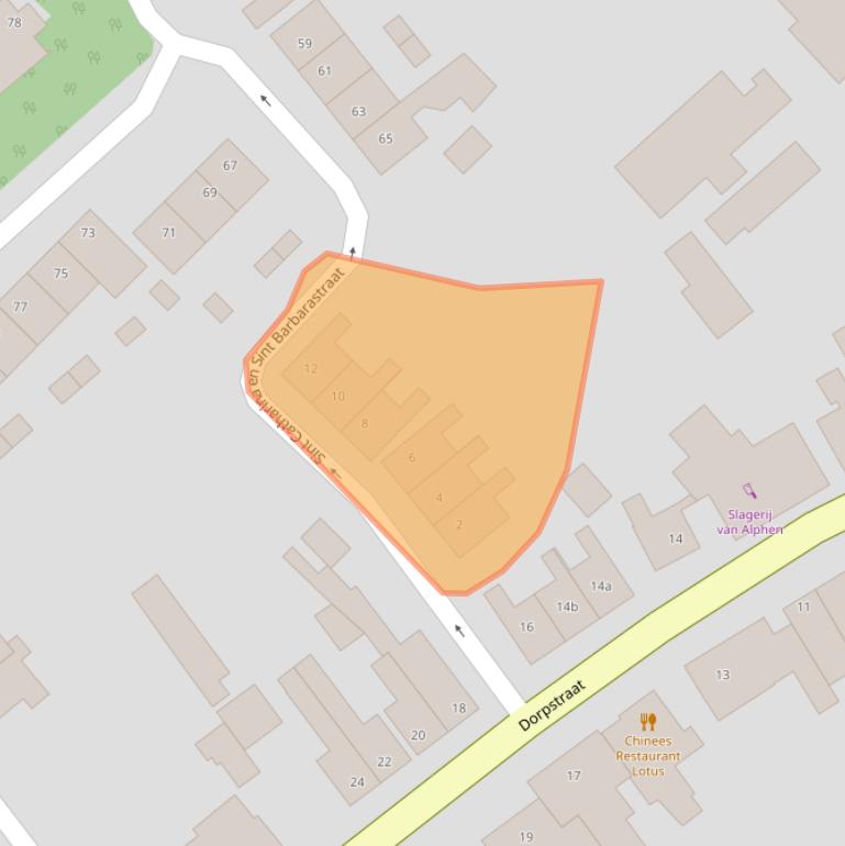 Kaart van postcodegebied 5595BZ.