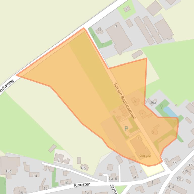 Kaart van postcodegebied 5595GN.