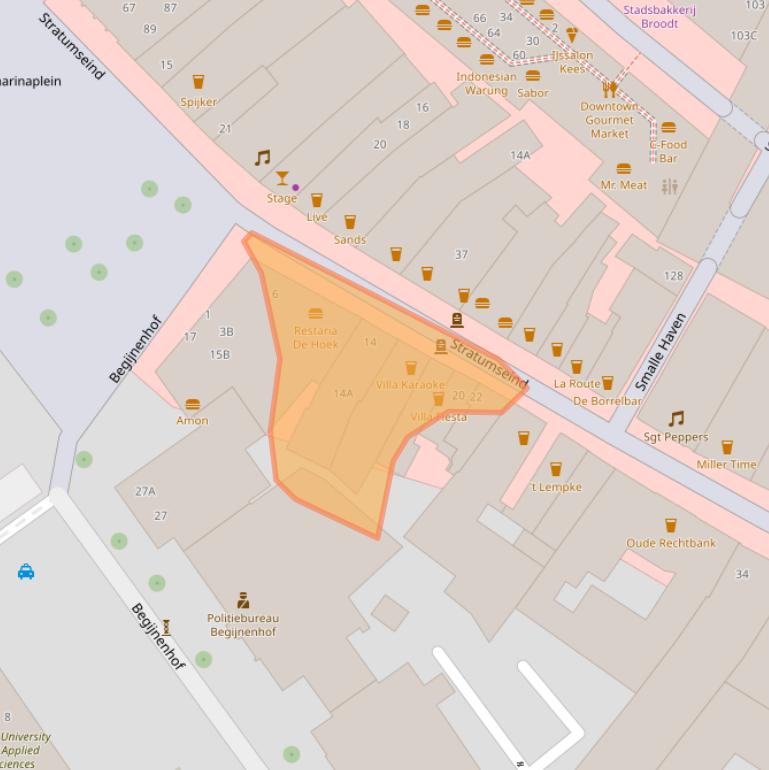 Kaart van postcodegebied 5611ES.