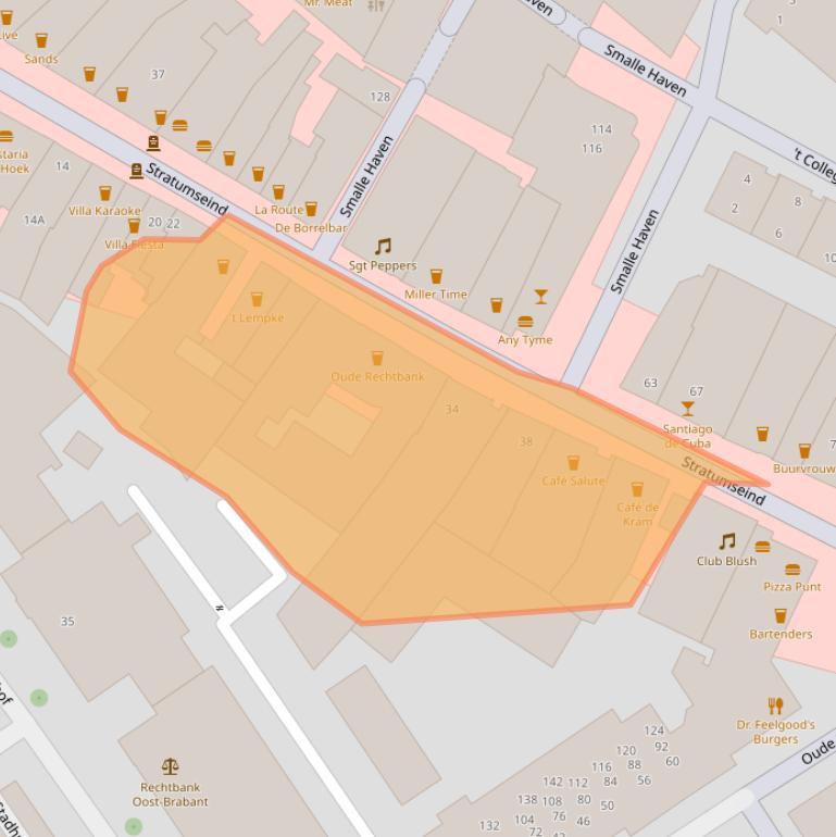 Kaart van postcodegebied 5611ET.