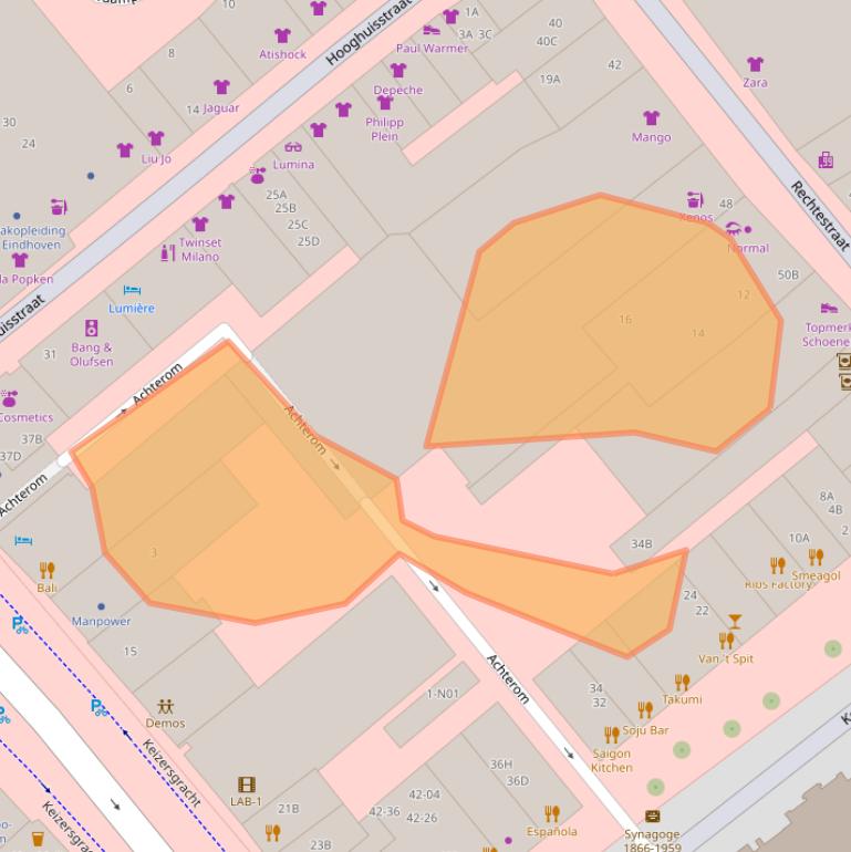 Kaart van postcodegebied 5611GA.