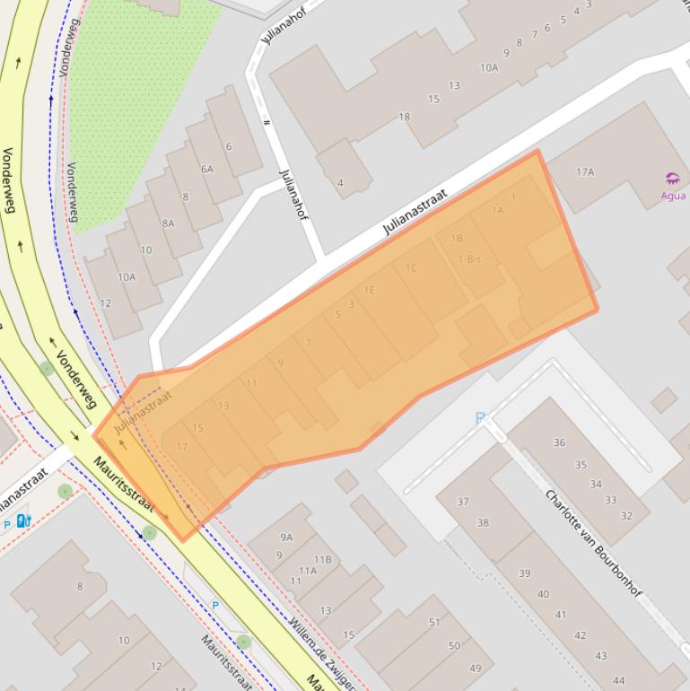 Kaart van postcodegebied 5611HS.