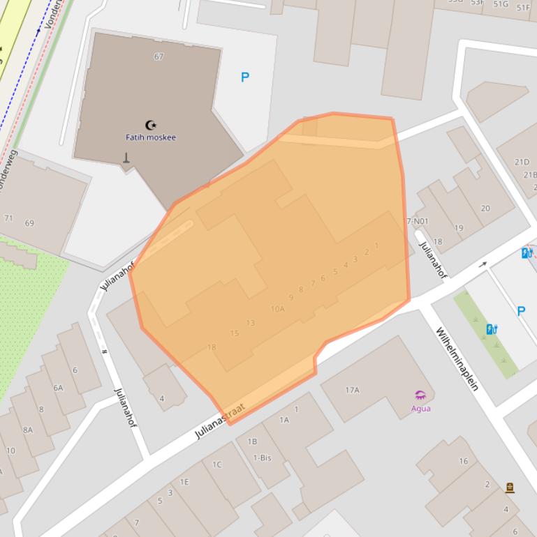 Kaart van postcodegebied 5611HX.