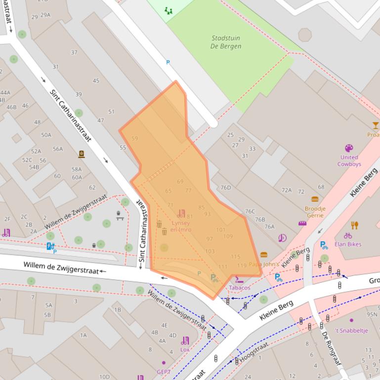 Kaart van postcodegebied 5611JJ.