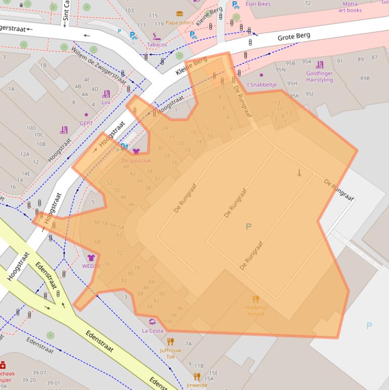 Kaart van postcodegebied 5611KG.