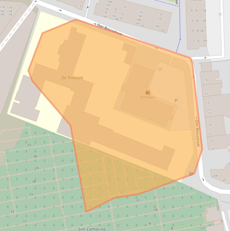 Kaart van postcodegebied 5611KW.