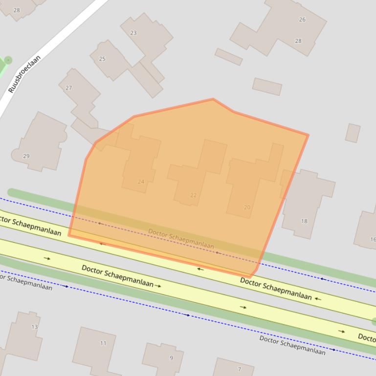 Kaart van postcodegebied 5611MK.