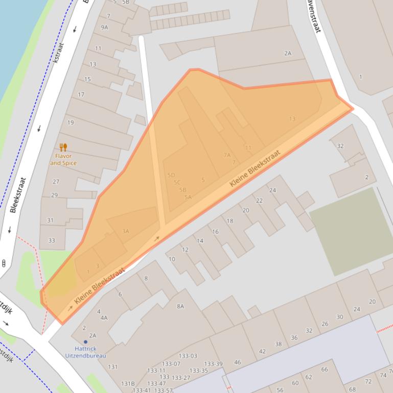 Kaart van postcodegebied 5611VC.