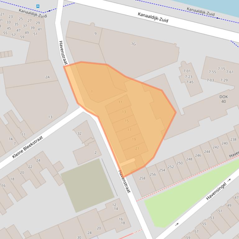 Kaart van postcodegebied 5611VE.
