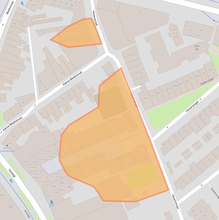 Kaart van postcodegebied 5611VG.