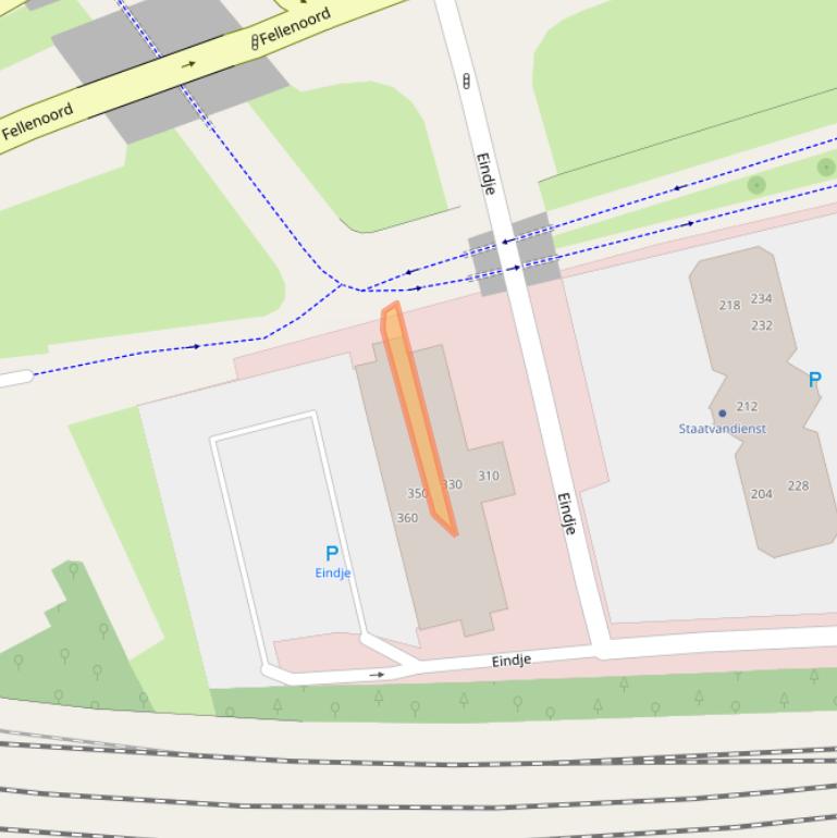 Kaart van postcodegebied 5611ZH.