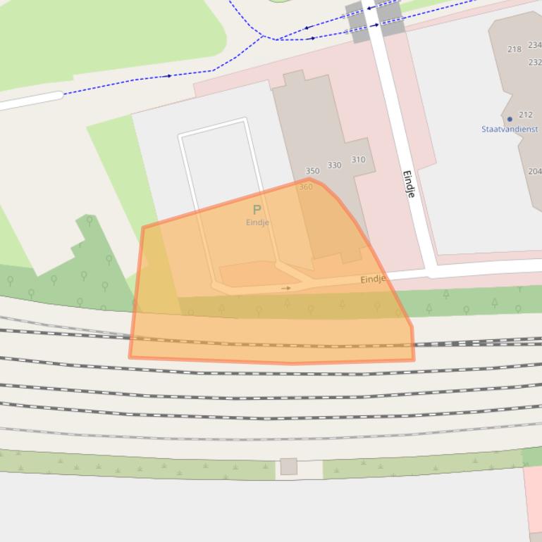 Kaart van postcodegebied 5611ZK.
