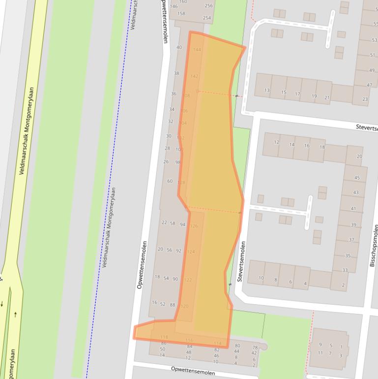 Kaart van postcodegebied 5612DJ.