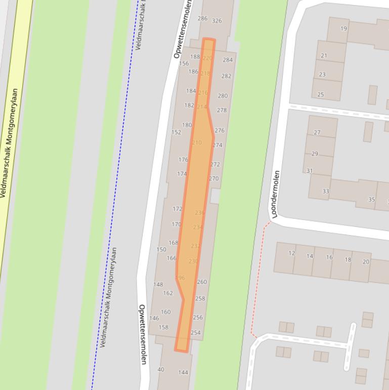 Kaart van postcodegebied 5612DL.