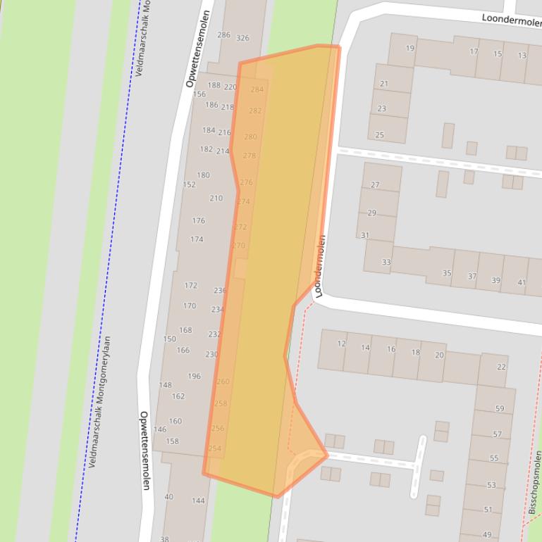 Kaart van postcodegebied 5612DM.