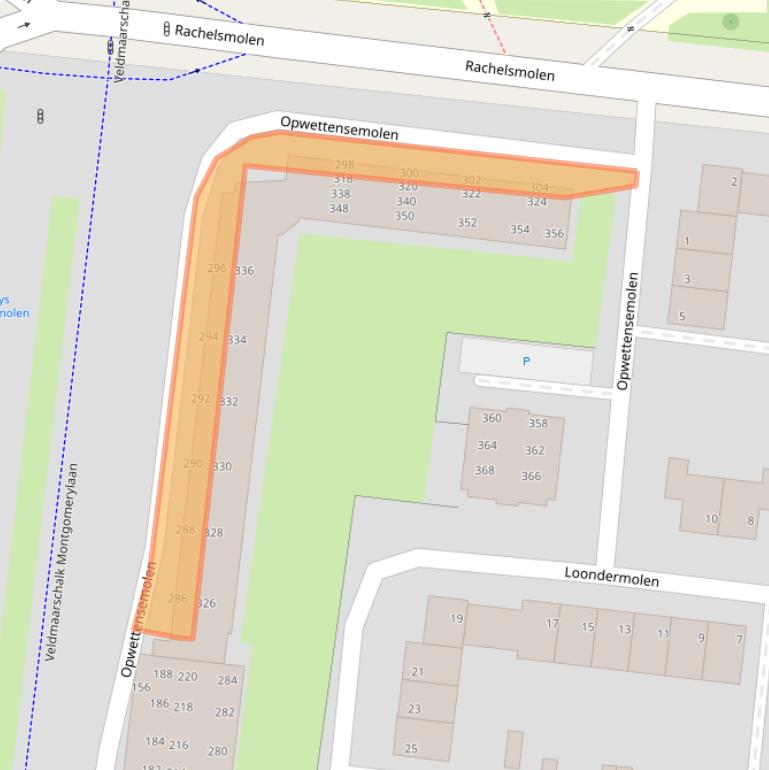 Kaart van postcodegebied 5612DN.