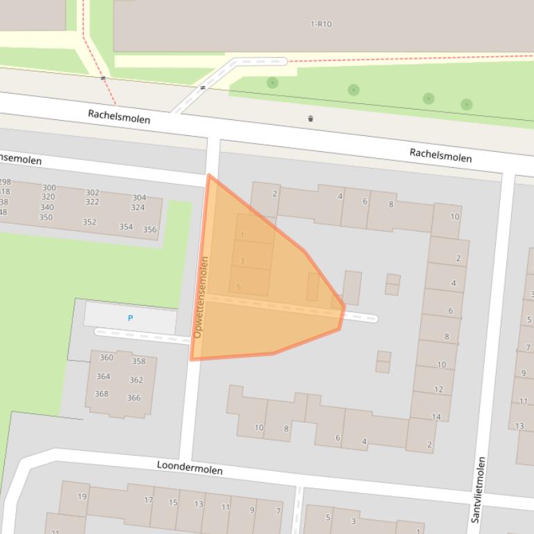 Kaart van postcodegebied 5612DR.