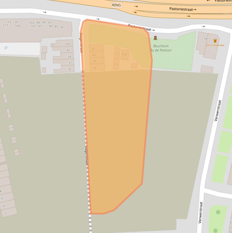 Kaart van postcodegebied 5612ES.