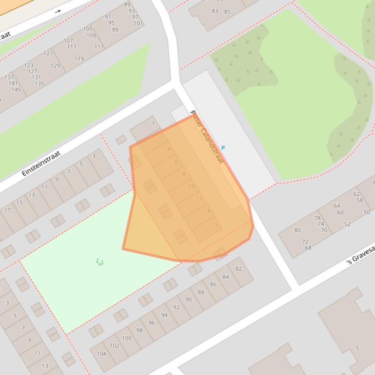 Kaart van postcodegebied 5612JR.